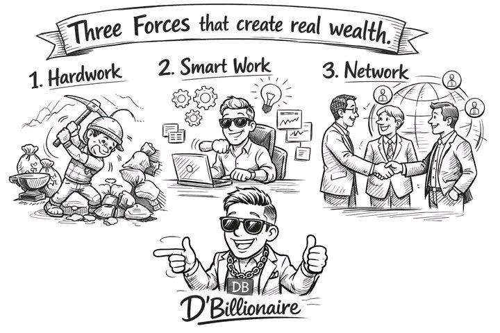 you need to understand Wealth ≠ Cash

#ThinkLikeABillionaire #Finance #WealthBuilding #BILLIONAIRE