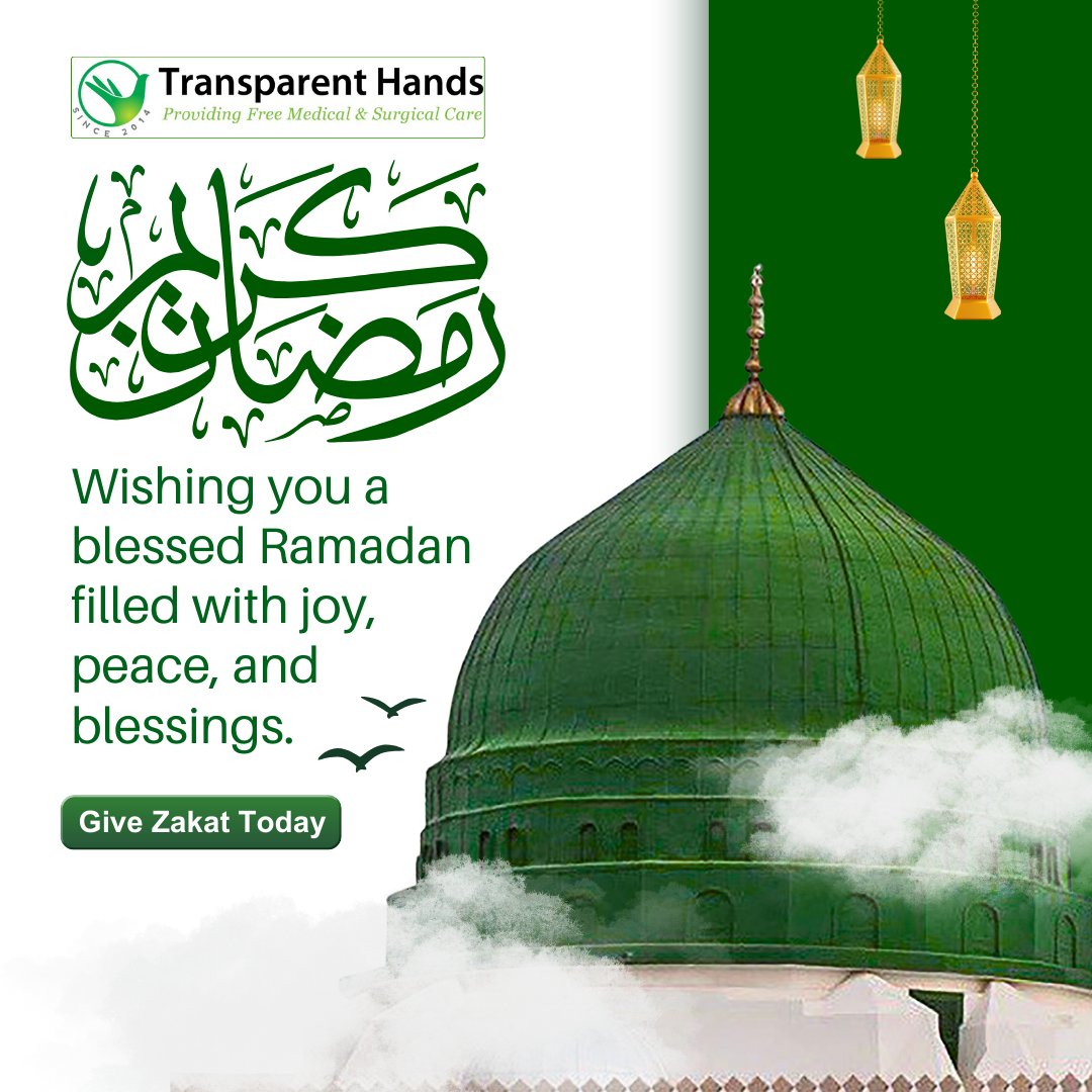 TransparentHand's tweet photo. In Ramadan, while we gather for Iftar, some families are sitting beside a sick child's bed with nothing but hope. Transparent Hands supports life-saving surgeries and medical treatments for the most deserving and verified patients in Pakistan. Donate your Zakat &amp; Sadaqah. https://t.co/v9nRSAwfAp
