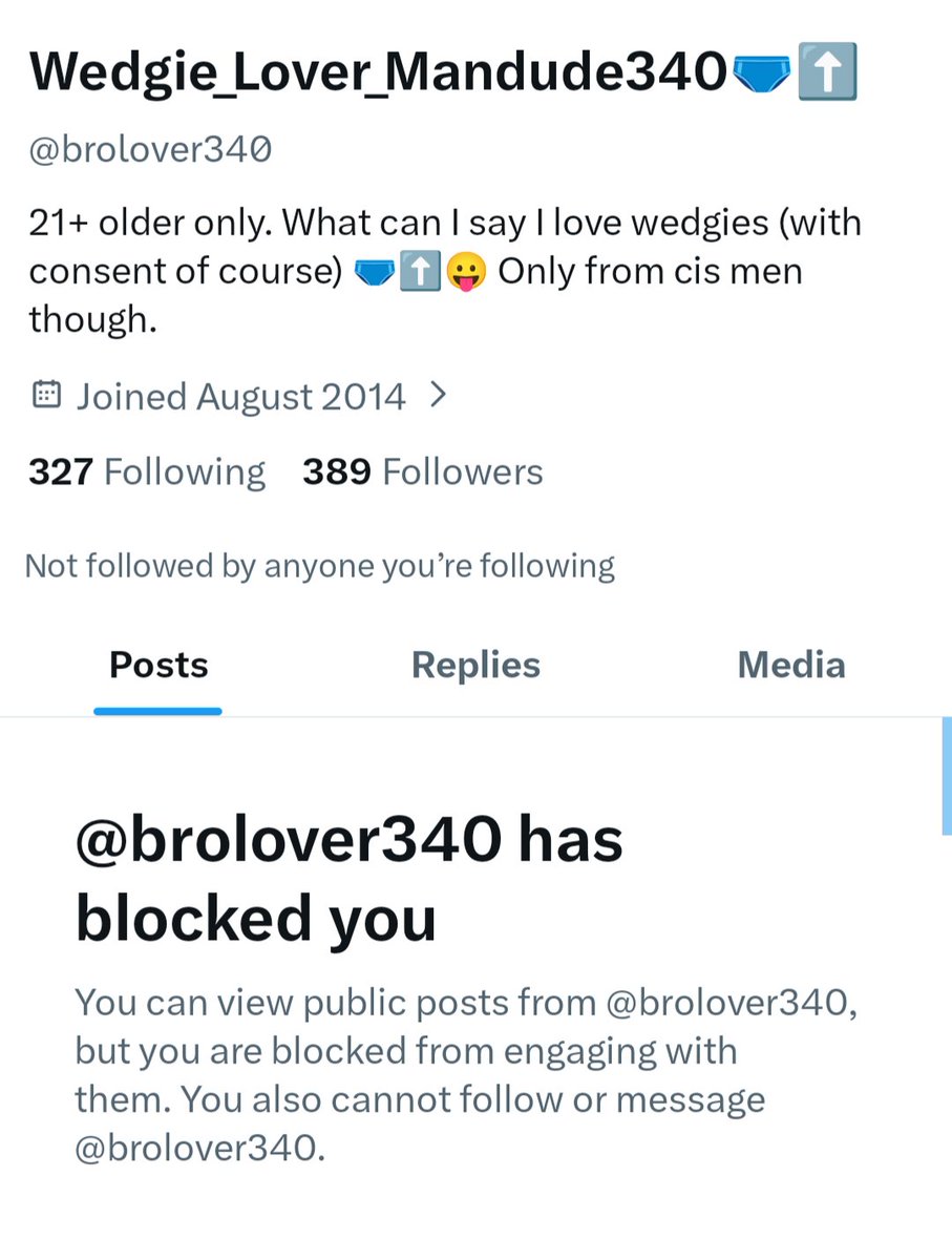 Why do these types of people always block you when you don't subscribe to their 'art is useless' argument. I suppose i shouldn't try to debate with someone called Wedgie Lover lol