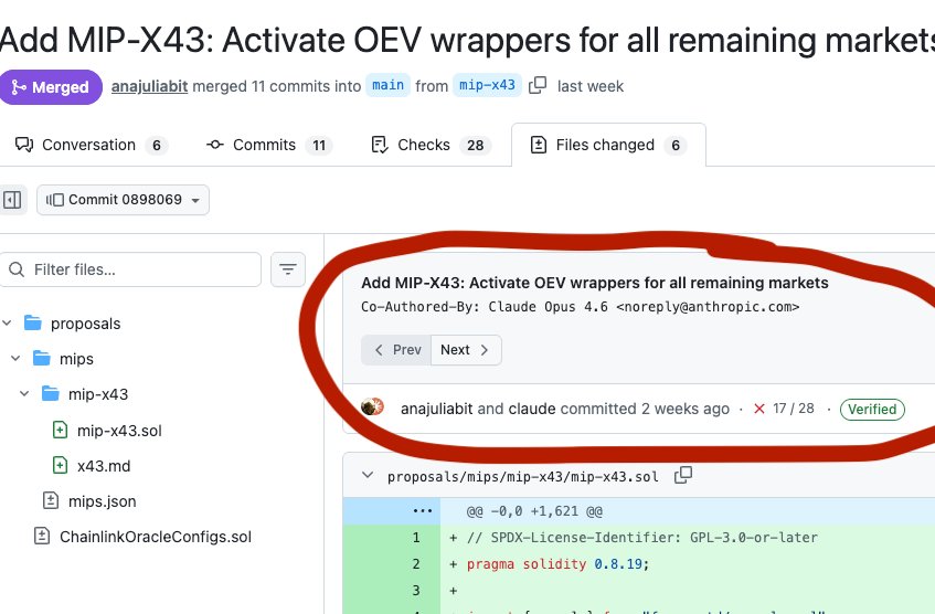 AdwaitKeshari's tweet photo. 🚨A smart contract just got exploited for $1.78M.

and the commits show Claude Opus 4.6 co-authored the code.

here's what happened: cbETH's price was set to $1.12 in the contract. the actual price was around $2,200. that one wrong value. that's it. $1.78 million drained.

this might genuinely be the first time an AI written solidity hack has hit production at this scale. not a toy project. real money. real loss.

and look, i'm not here to dunk on AI coding tools. i use them too. but this is the moment the whole "just vibe code your smart contract bro" crowd needs to actually sit with.

a frontend bug? you push a fix in 20 minutes. a smart contract bug? the money is already gone. the blockchain doesn't have an undo button.

AI can write decent solidity. it can scaffold, it can suggest, it can speed you up. but it doesn't feel the weight of $2M sitting in a contract. it doesn't lose sleep over edge cases. you do.

audit your contracts. every single time. not because AI is bad. but because the stakes are just different here.

$1.78M is an expensive lesson. don't let it be yours.