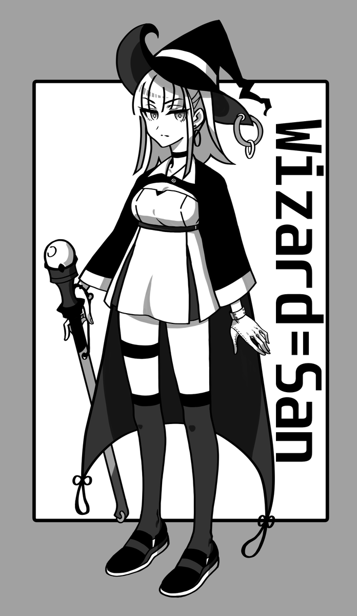 魔法使いさん
#イラスト #illustration  #OC 