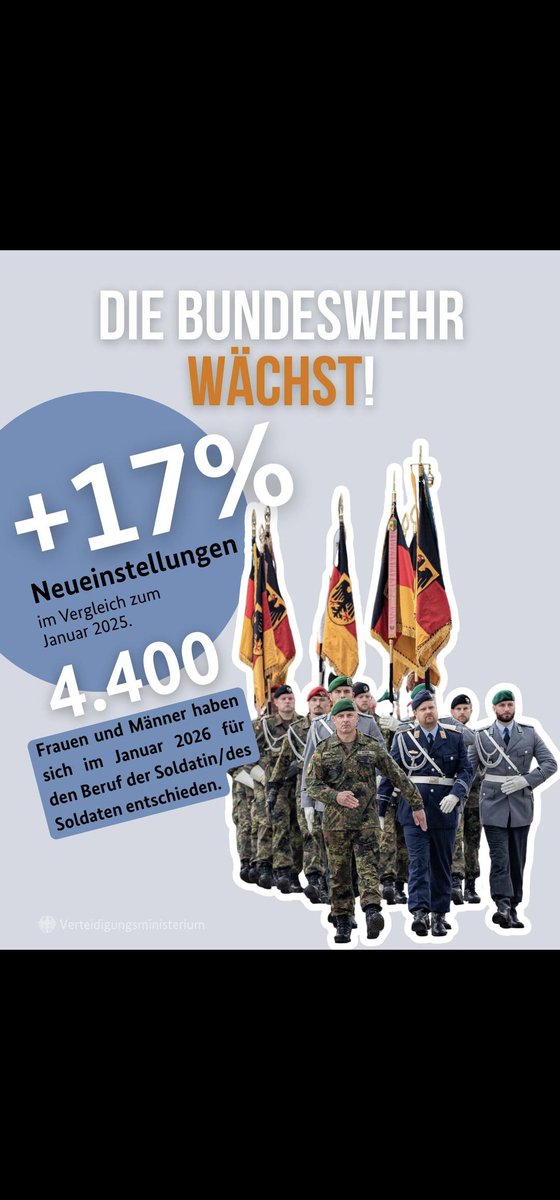 🇩🇪 #Bundeswehr
Die ganzen Shit-Postings, die NATO-Hetze, die Gelder für 🤖Bot-Farmen, die subversiven 📺Auftritte - so haben sich das die 🇷🇺Apologeten nicht vorgestellt. 🤯
#Wehrdienst