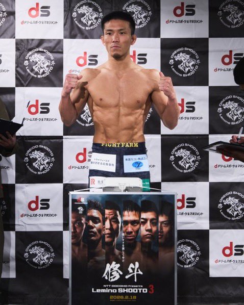 【#Lemino修斗3 速報🚨】
第七試合　バンタム級トーナメント1回戦
齋藤奨司🇯🇵、シンバートル🇲🇳に判定3-0勝利‼️
激戦を制し無敗を終わらせる‼️