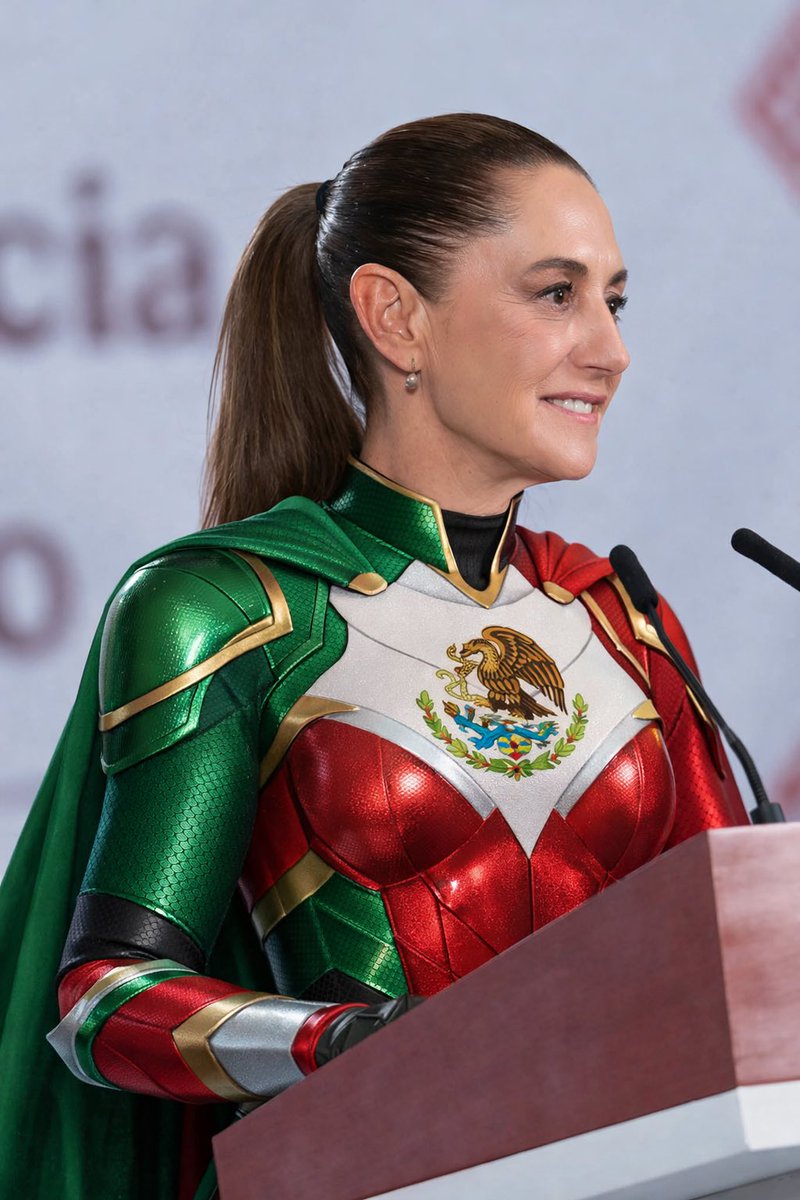 Siempre estaremos de lado correcto de la historia, defendiendo el avance del país, siempre de la mano de la transformación, con el corazón en la izquierda y de la nao con nuestra heroina Claudia.