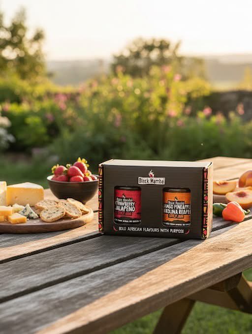 Meet the ultimate flavour duo: Strawberry Jalapeño and The Mango Pineapple Carolina Reaper.🥵🌶️Perfect for elevating your cheese boards, upgrading your charcuterie spreads, or adding a little spark to date night. 🧡