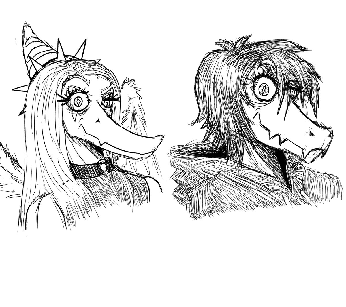 ArtMaiku's tweet photo. Smth for fun I drew :P
#Snootgame #IWaniHugthatGator https://t.co/lbHxuByb4M