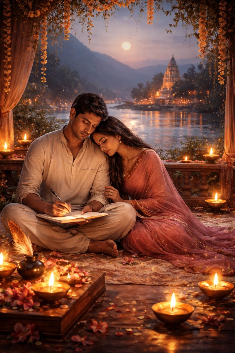 Rahul_Rahi_'s tweet photo. •••••••••
 मैं तुम्हें लिख रहा हूं, आओ पढ़ो,कि गीता हो जाए
~~~~~~

मैं लिखूँगा तुम्हें, पढ़ोगी क्या,
मेरे शब्दों में खुद को ढूँढोगी क्या…

आओ पढ़ो कि शब्द शंकर हो जाएँ,
आओ पढ़ो कि भाव भागवत हो जाएँ…

आओ पढ़ो कि सांसें मंत्र हो जाएँ,
आओ पढ़ो कि धड़कनें आरती हो जाएँ…

आओ पढ़ो कि स्पर्श स्तुति हो जाए,
आओ पढ़ो कि नज़रें निवेदन हो जाएँ..

मैं जो लिखूँ, वो सिर्फ़ इज़हार न हो,
वो तुम्हारी आत्मा का विस्तार हो जाए…

पर डर है कहीं शब्द कम न पड़ जाएँ,
कहीं तुम मेरी खामोशी पढ़ न पाओ…

आओ पढ़ो कि रातें दीपक हो जाएँ,
आओ पढ़ो कि अँधेरे ज्योतिर हो जाएँ…

आओ पढ़ो कि विरह, व्रत हो जाए,
आओ पढ़ो कि मिलन तप हो जाए…

मेरी स्याही में जो जलता है, वो प्रेम है,
कोई क्षणिक चाह नहीं, एक नेम हो जाए…

आओ पढ़ो कि धड़कनें श्लोक हो जाएँ,
आओ पढ़ो कि होंठ तुम्हारा नाम जप जाएँ…

मैं तुम्हें ऐसे लिखूँ जैसे कोई ध्यान लिखता है,
हर पंक्ति में अपना संपूर्ण समर्पण रखता है…

आओ पढ़ो कि दूरी दर्शन हो जाए,
आओ पढ़ो कि चुप्पी वचन हो जाए…

मैं लिखूँ तुम्हें ऐसे, जैसे कोई ऋषि तप करे,
तुम पढ़ो मुझे ऐसे, जैसे गंगा मन में उतर जाए…

आओ पढ़ो कि कागज़ कैलाश हो जाए,
आओ पढ़ो कि प्रेम ही परमेश्वर हो जाए…

आओ पढ़ो कि प्रेम, मार्ग हो जाए,
आओ पढ़ो कि तुम, मेरा भाग हो जाएँ…

अगर तुम पढ़ो तो मैं पूर्ण हो जाऊँ,
अगर तुम ठहरो तो मैं मूल हो जाऊँ…

कहीं तुम पढ़कर मुस्कुरा दो,
कहीं मैं लिखकर रो पड़ूँ…

मैं लिखूँगा तुम्हें, पढ़ोगी क्या,
मेरे लिखे में खुद को जीओगी क्या…?

•••••••
- Rahul Rahi 🤗🌷