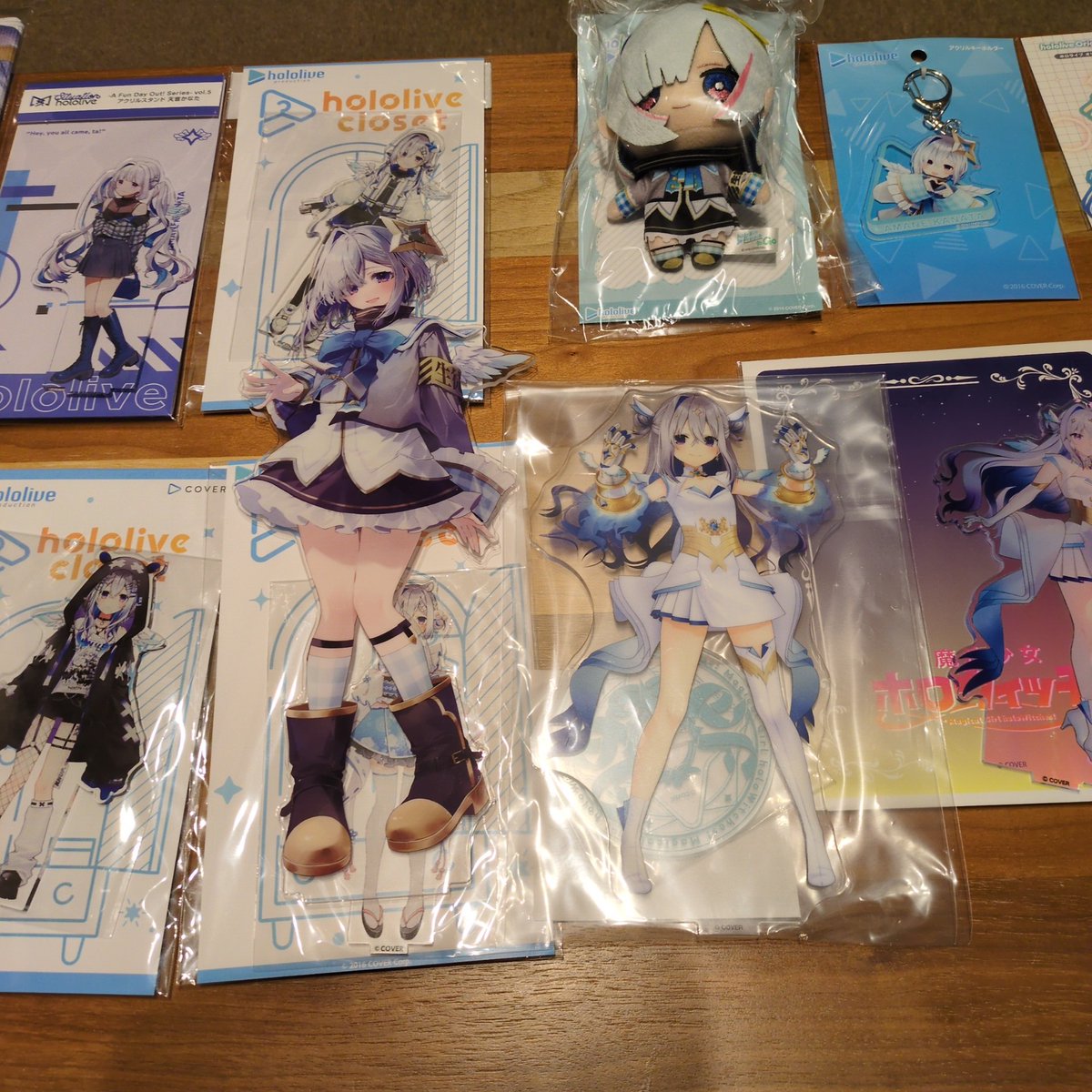 届いてた！！！ クリアファイル用の額も買ってこなくては……！100均の額