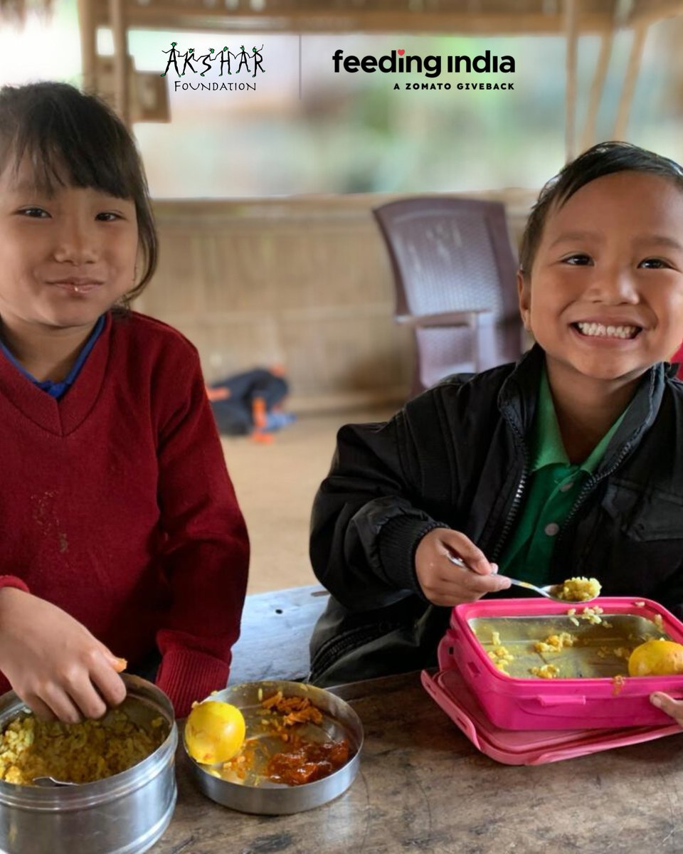 AksharForum's tweet photo. Together with @FeedingIndia, we’re ensuring that no child’s learning journey is limited by hunger. Our partnership is about more than just providing meals—it’s about fueling dreams, empowering education, and nurturing a healthier future for every student. https://t.co/XNaSVh8qc3
