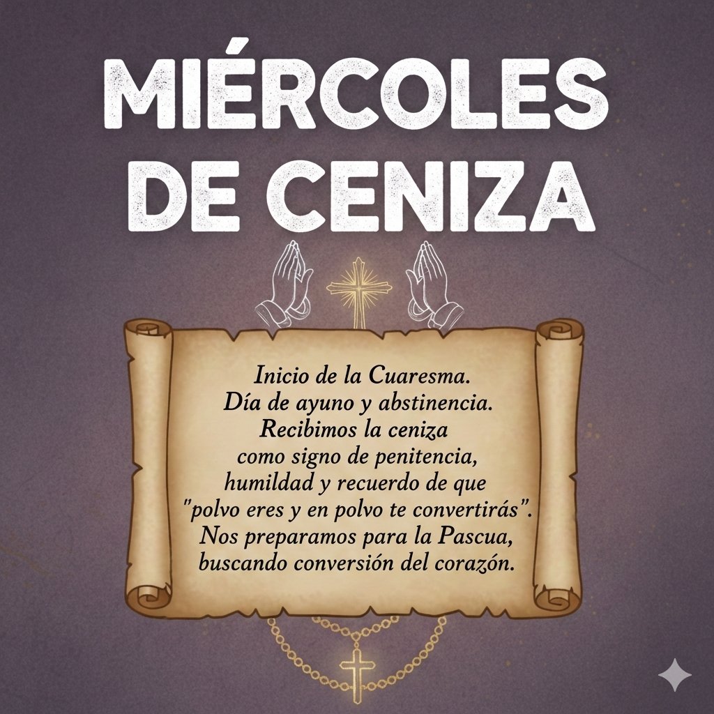 «La recompensa de lo secreto»

Lectura del Santo Evangelio según San Mateo 6,1-6/16-18 vía <a href="/Catholicnet_es/">Catholic.net</a>

#18Febrero Miércoles de Ceniza

#Biblia #PalabraDeDios #Evangelio #SantoEvangelio #EvangelioDelDia #EvangelioDeHoy #LecturaDelDia #LecturaDeHoy #FelizMiercoles #18Feb

❤️🔁