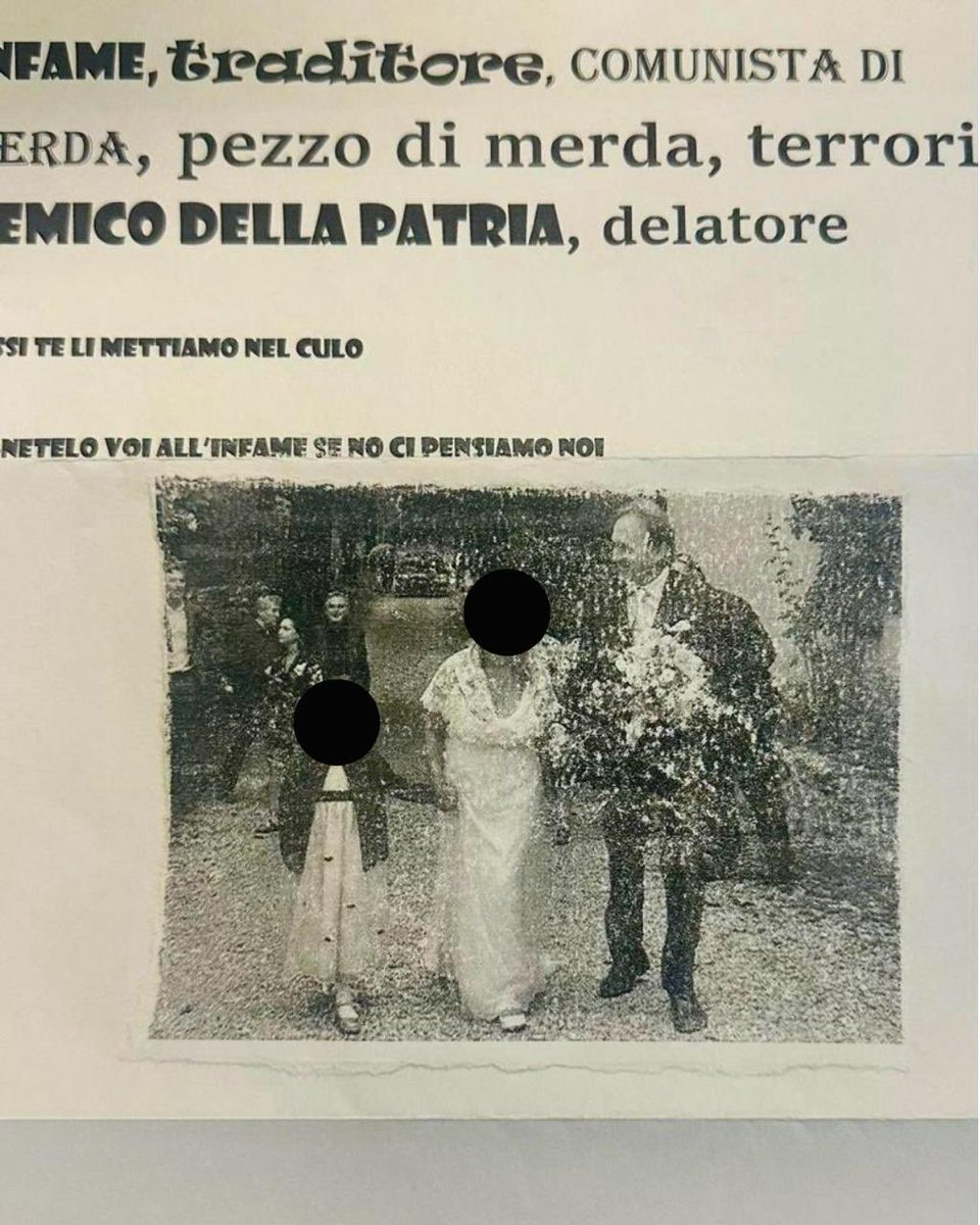 AngeloBonelli1's tweet photo. Ho ricevuto lettere con minacce, insulti, anche con foto della mia famiglia, e ho trovato mie immagini segnate da croci sulla porta di casa.Invito a praticare la non violenza che disarma le menti e le mani dei violenti e chi vuole criminalizzare chi si batte per un mondo migliore https://t.co/XOvbFo7dUZ
