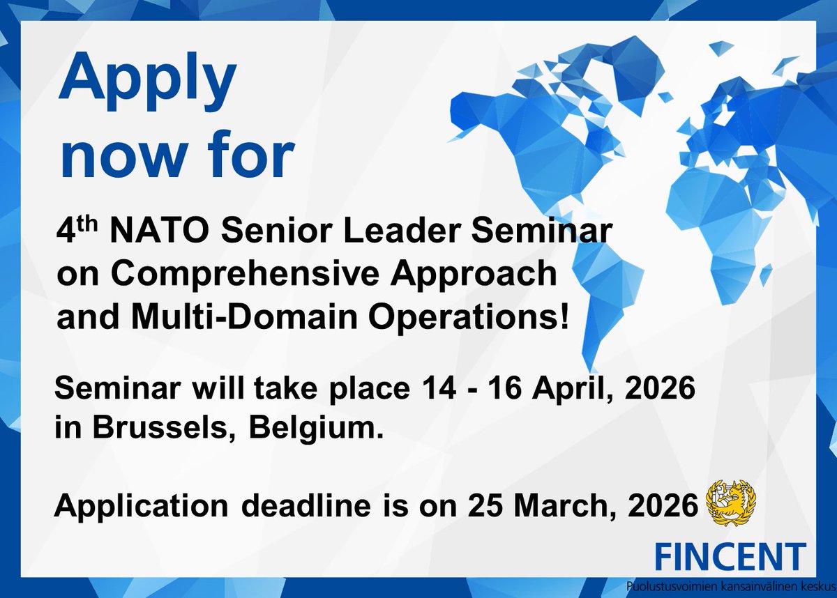 Finnish Defence Forces International Centre tweet media