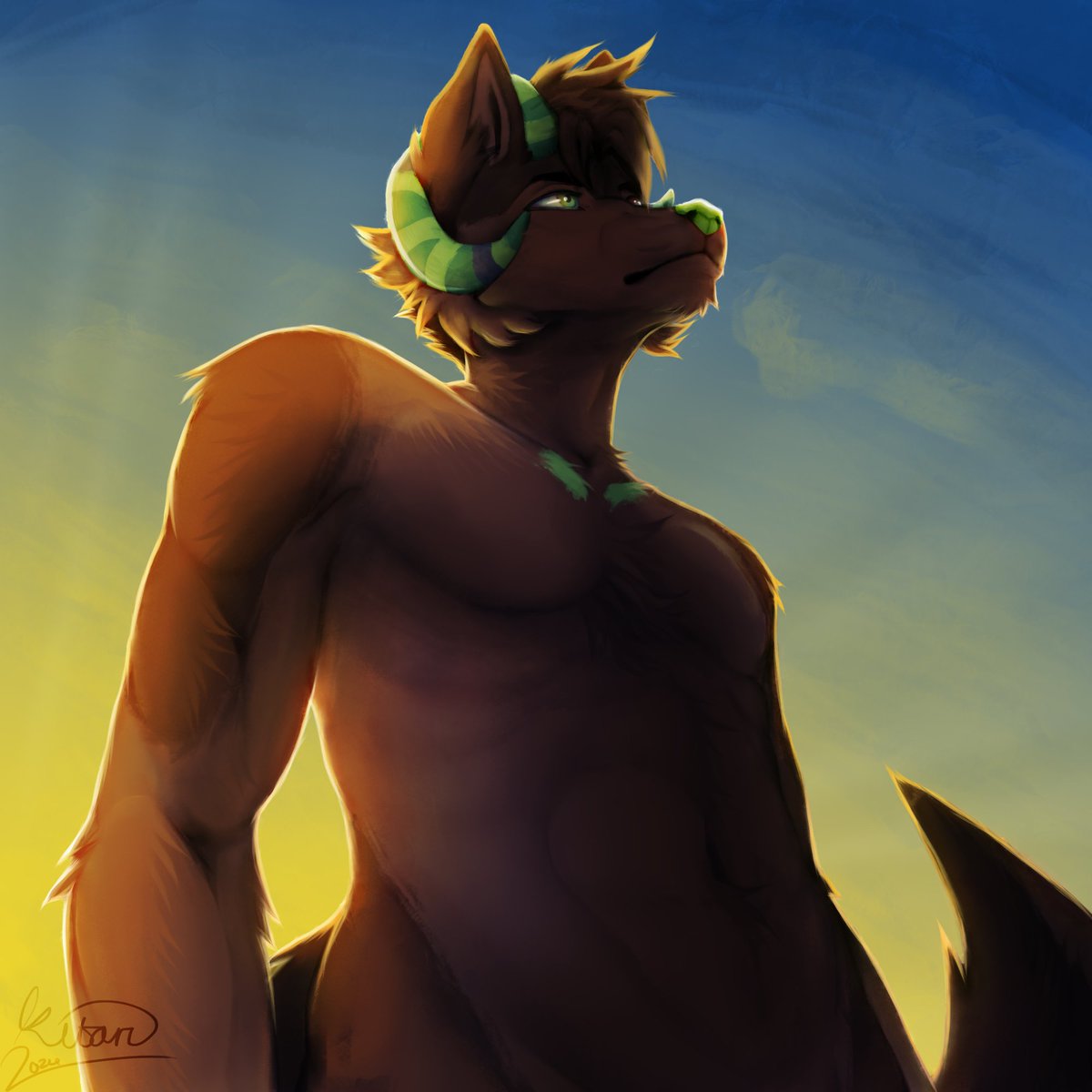 kitariartist's tweet photo. Eris in Sunrise

Drawn in 2024, edited in 2026

#furry #furryart #furryartist #2D #digitalartwork https://t.co/jGxQelZrM3