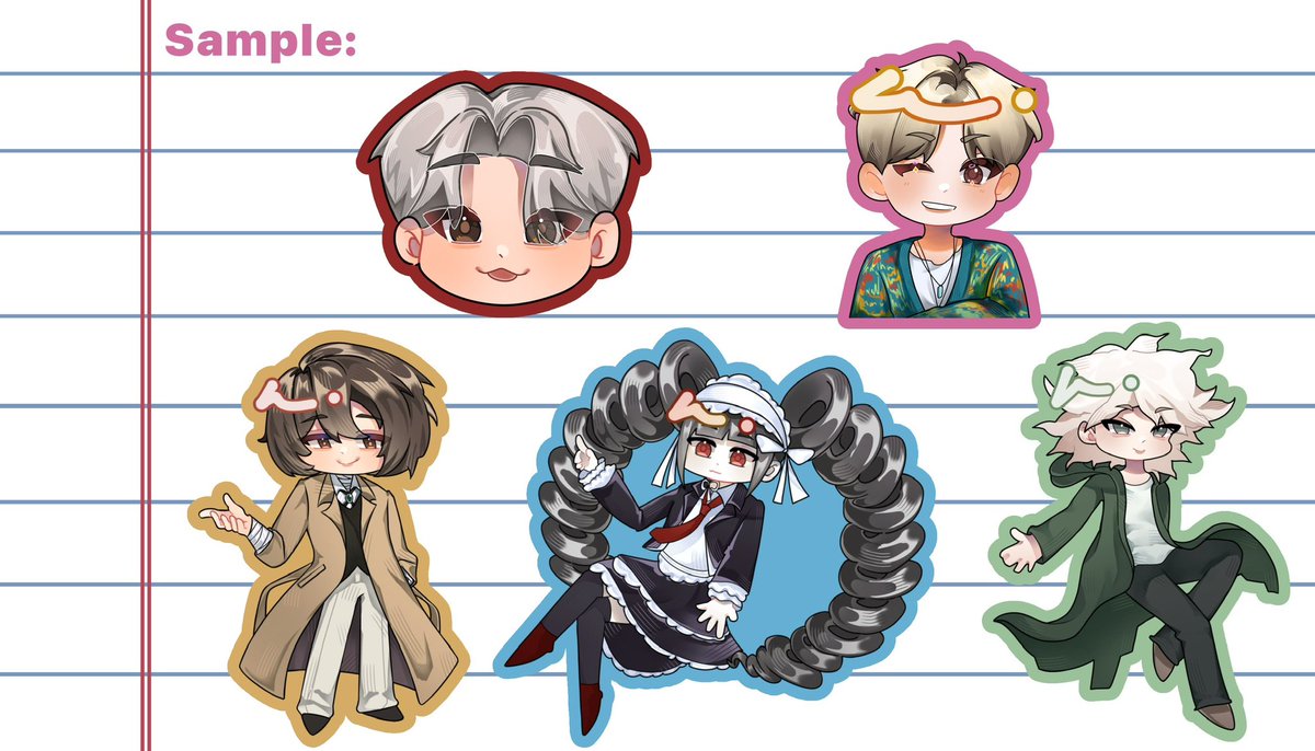 💖 + 🔁 very appreciated!

Hi, aku open commission start 50k aja! Untuk sample dan tos aku lampirkan dibawah ya:D 
Kalau mau tanya lebih lanjut bisa dm akuu^^ Thankyou

#opencommission #ArtCommission #zonauang #zonajajan