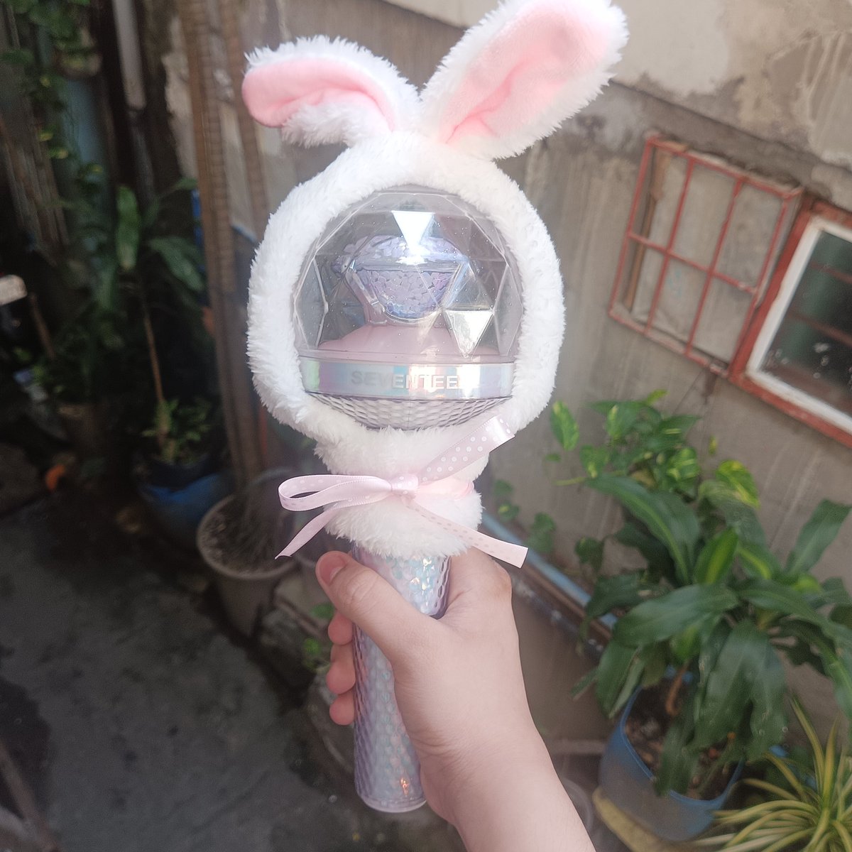 Bunny Cover Lightstick! #caratbong #SEVENTEEN <a href="/pledis_17/">세븐틴(SEVENTEEN)</a>