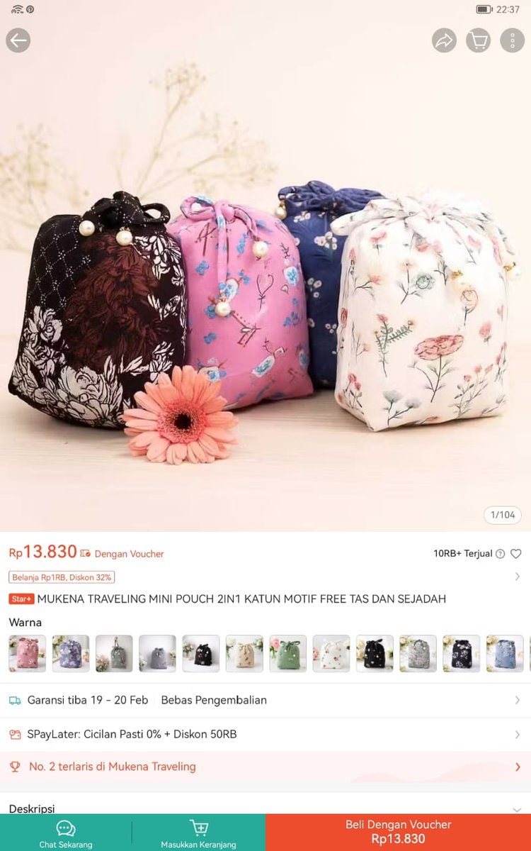 sylviamozha's tweet photo. Thank me later ❤️ 
Mukena" travel secantik ini tinggal 13 ribuan doang 😭😭😭 Khusus Ramadhan ini gercepin yuk, tapi Checkoutnya harus pake akun Shopee baru ya.. Siapin email+no hp baru, daftar shopee, balik kesini klik linknya buat CO dan dapetin vouchernya yaaa ❤️ https://t.co/RZ6kUhr01G