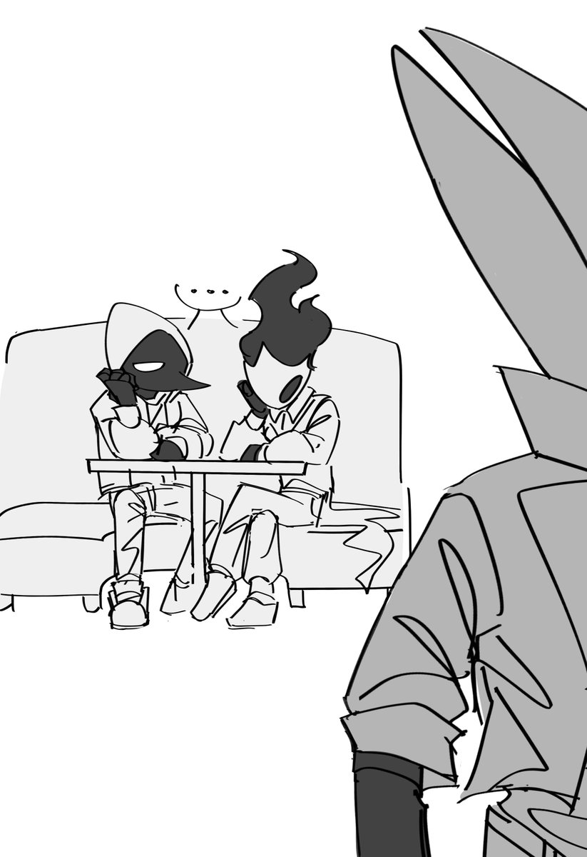 thermalmode_'s tweet image. #lacenet (modern au) 
i haven't drawn them in a while