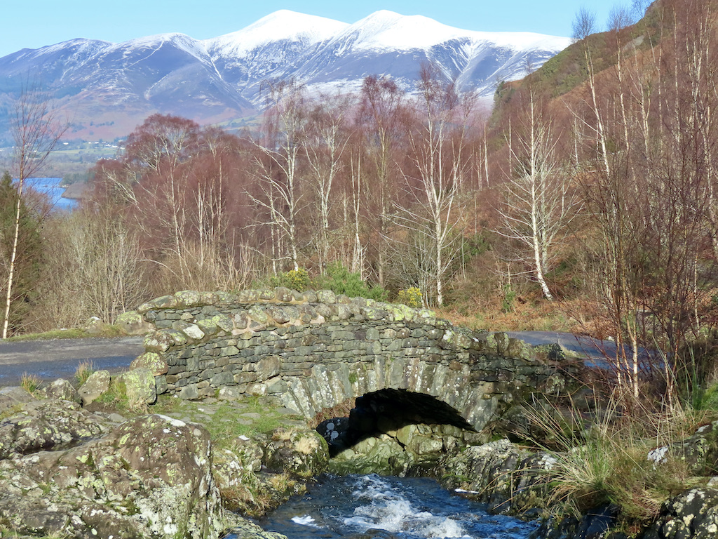 Ullswater_Way's tweet photo. #wowwednesday @lakedistrictnpa #ashnessbridge and a snow covered #skiddaw yesterday. @ShowcaseCumbria @VisitKeswick https://t.co/9imFT2yoj4