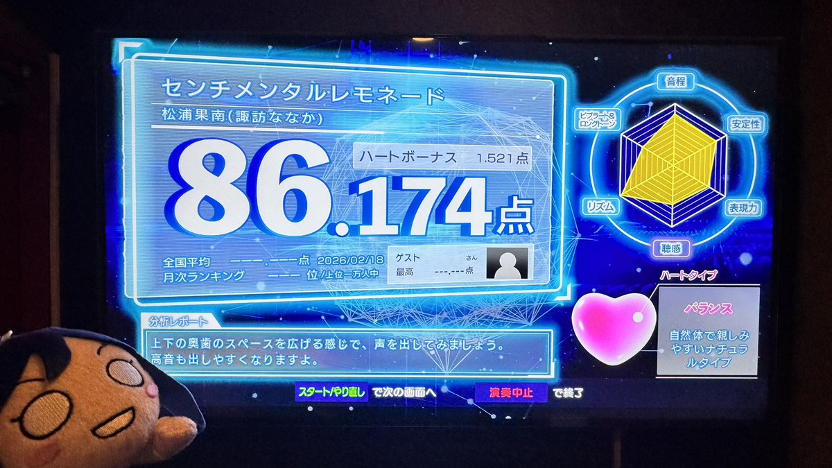 そのあとにネクスパも採点してみた。 2番以降で泣きそうになりそうに