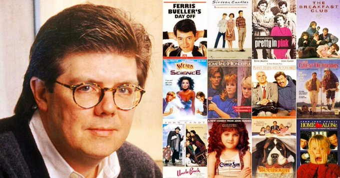 iShowTunes's tweet photo. Birthday Remembrance ~ #JohnHughes (1950-2009)
American Film Director, Producer & Screenwriter, making many of this Generations beloved Films.
#SixteenCandles #FerrisBuellersDayOff #HomeAlone #PrettyInPink
#TheBreakfastClub #MiracleOn34thStreet #NationalLampoon #Vacation https://t.co/aDWbu7SzJr