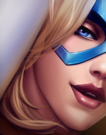 Mask on.
Smile dangerous.
Blonde Blazer teaser.
Full art dropping soon. 💙🔥

Should I drop the full piece this week?

#BlondeBlazer #DispatchGame #FanArt
#DigitalPainting #GameArt