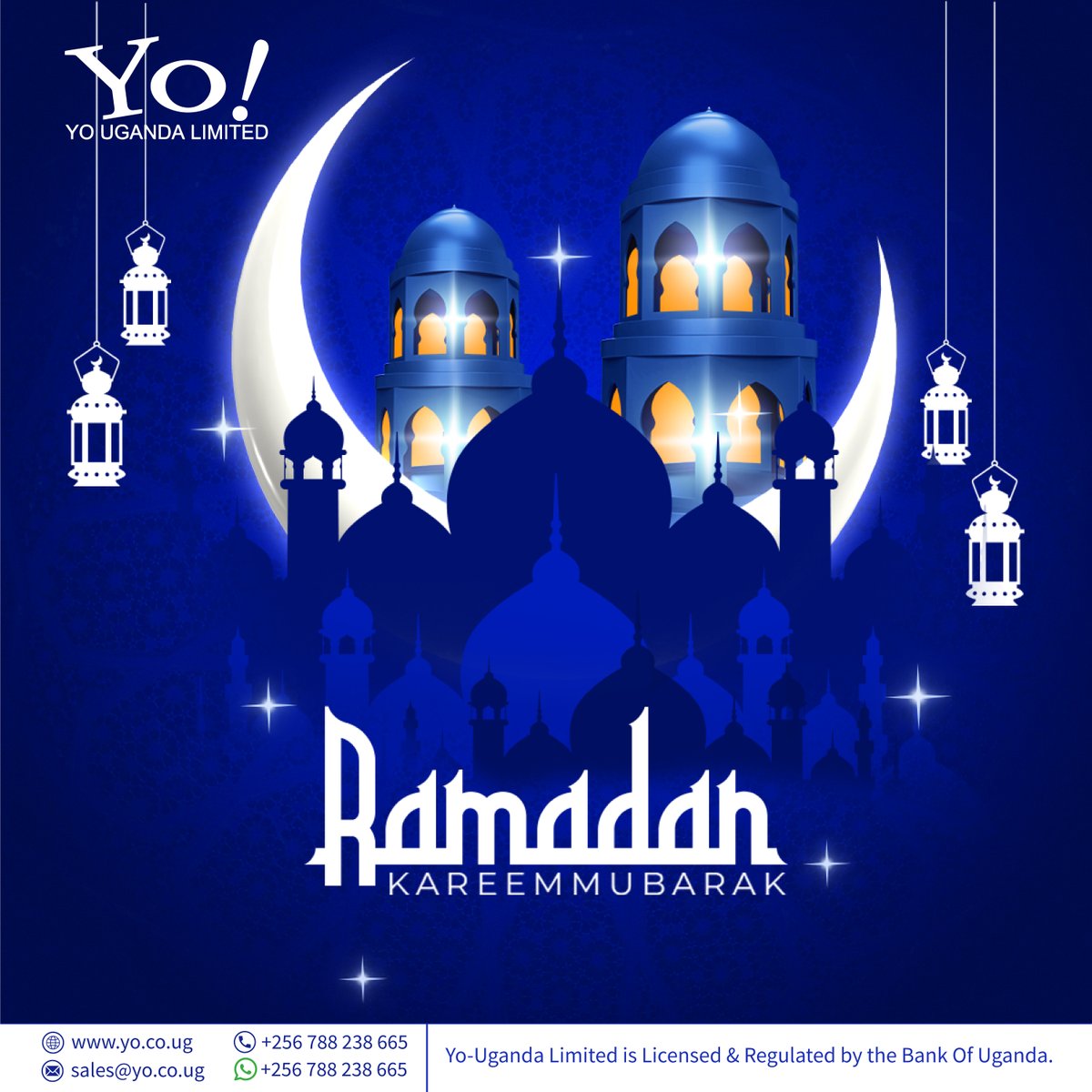 yopayments's tweet photo. Ramadhan - A Period of Reflection and Renewal
May this holy Ramadhan bring Peace, Patience, and Blessings to you and your loved ones.
#RamadhanKareem #RamadhanMubarak #YoUganda #YoPayments #DigitalFinance #FintechUganda https://t.co/r3W16l4RlX