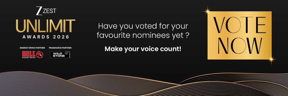 ZeeZest_'s tweet photo. Greatness deserves recognition.
Support the nominees who are shaping the future. 
Click on the link to Vote Now

https://t.co/9ddzBP0064

#ZeeZest #UnlimitAwards2026 #RedefiningExcellence #VoteNow #UnlimitAward https://t.co/eRH1RBA54Y