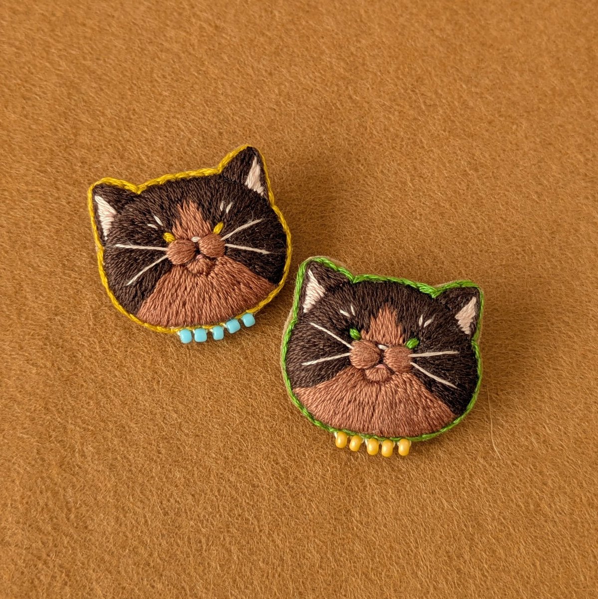 豆《ネコの刺繍 》 (@mame85023) / Posts / X