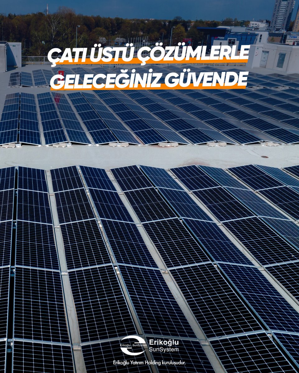 esunsystem's tweet photo. Fabrikanızın çatısına yapılacak güneş enerji santraliyle tek seferlik yatırımınızı kısa sürede amorti ederek tasarrufa başlayabilirsiniz.

#erikoğluyatırımholding #erikoğlusunsystem #güneşenerjisi #solarpanel #temizenerji https://t.co/nXNNzfR02o
