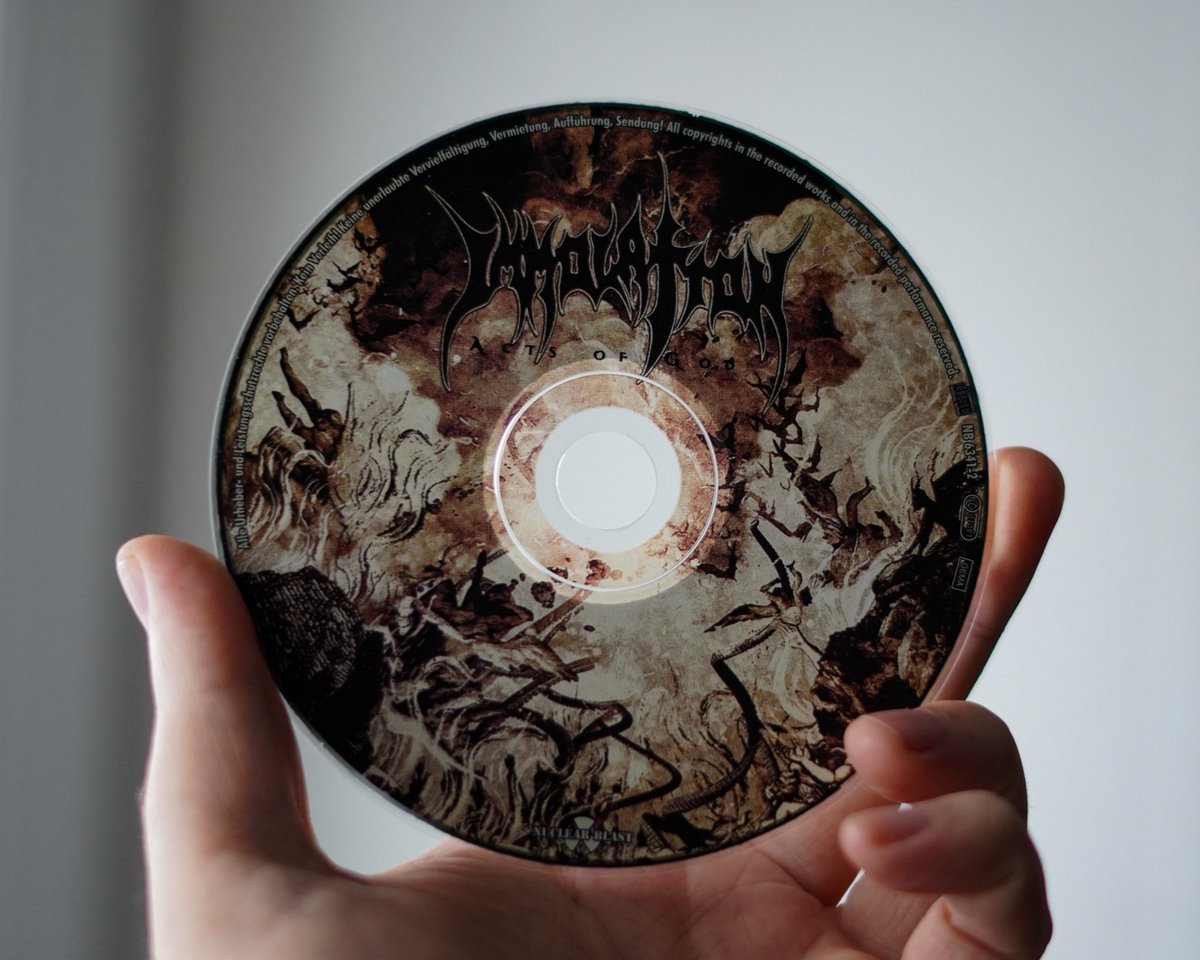 Defstar666's tweet photo. 🪽 4th Anniversary! 🪽
🇺🇸 IMMOLATION - Acts of God (2022)
This was the second full-length to feature guitarist Alex Bouks (ex-Incantation)
#Immolation #NewYork #cavernous #deathmetal #AlbumAnniversary https://t.co/mthk9qLqb5