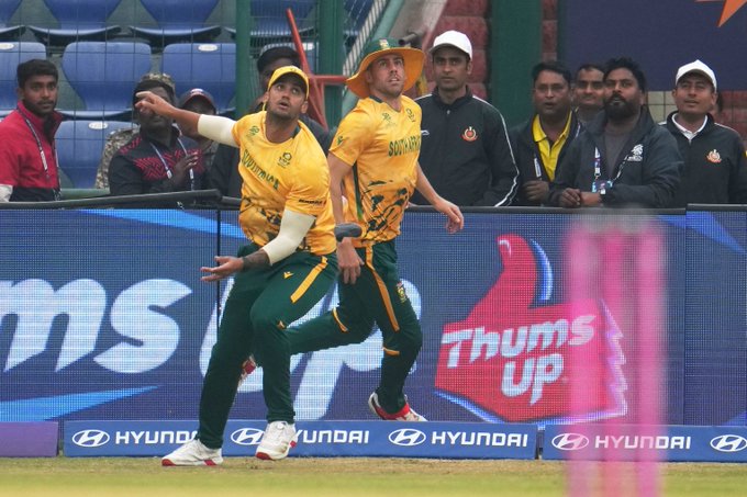 Great effort with the ball from SA, They restrict UAE to 122 