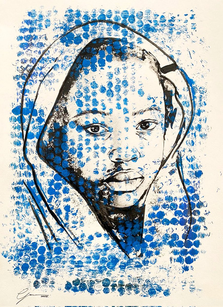 NEW ORIGINAL ARTWORK 
A3 Textured Portraits 
R550 each

Perfect for your home, office, or as a unique gift.

Custom bubble wrap portraits available.
Whatsapp 078 132 2984  if you interested in the piece. 
RT🙏❤️