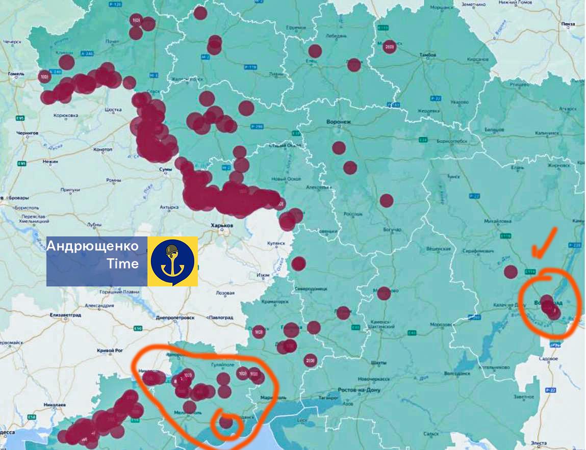 Щотижневий фактчекінг наших ударів, які підтверджені джерелами з того боку.

💥Приморськ. Подвійний удар варіфіковано з обох сторін. Взагалі, Запорізька область перетворилась на суцільну зону ударів. Трохи Бердянськ поза межами, але то тимчасове явище. 

💥Звертає увагу ⬇️