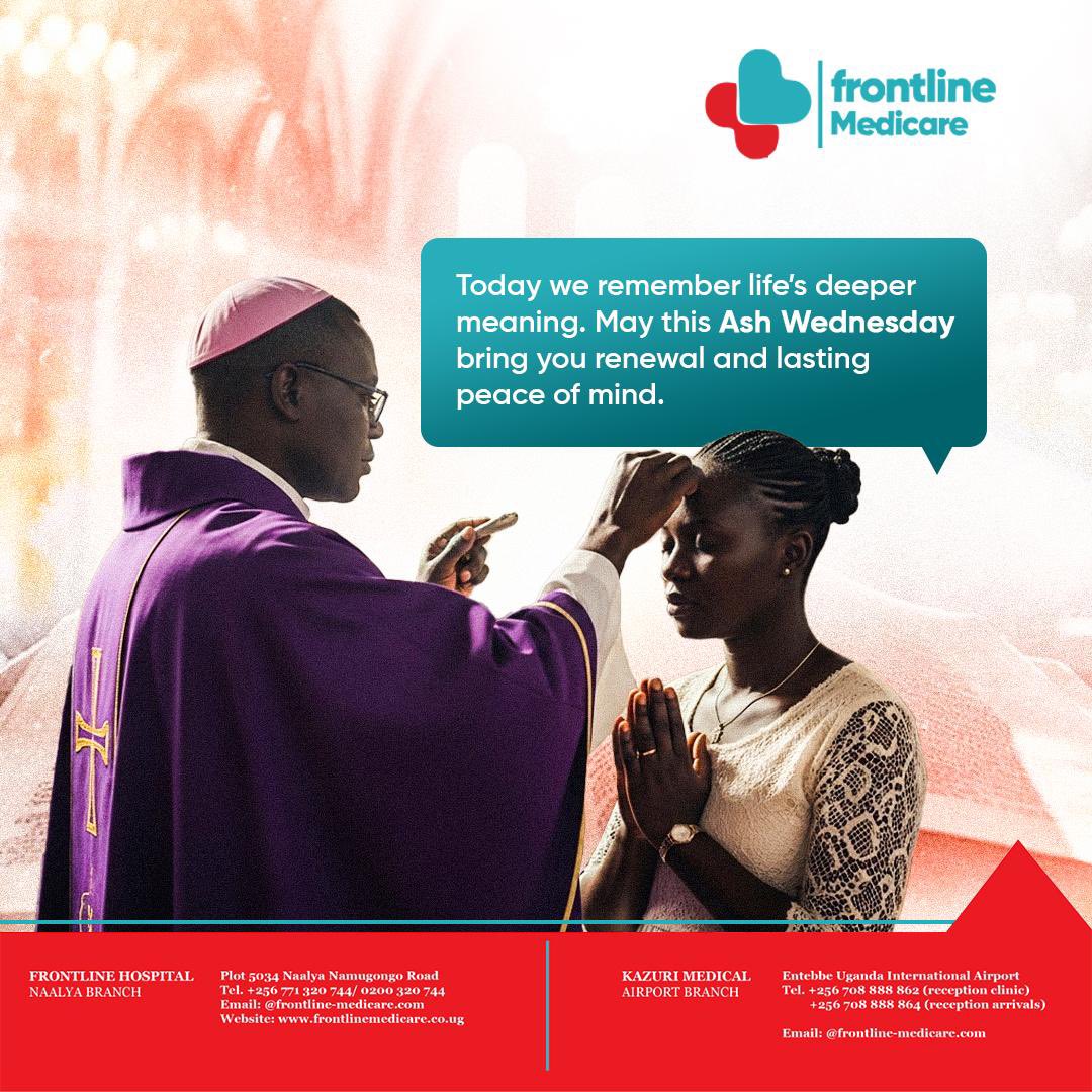 frontlinemedic6's tweet photo. Ash Wednesday 

May your your fasting period be fruitful, reflective &amp; filled with great health

#AshWednesday https://t.co/4iD0fii6P6