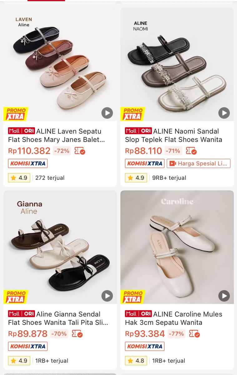 binnssi2's tweet photo. BERASA NEMU TOKO HIDDEN GEM DI OREN‼️‼️

Kalian harus tau sandal cantikk ini guys cocok buat daily atau lebaran sih 😍💯 https://t.co/y03Ia8Llpl
