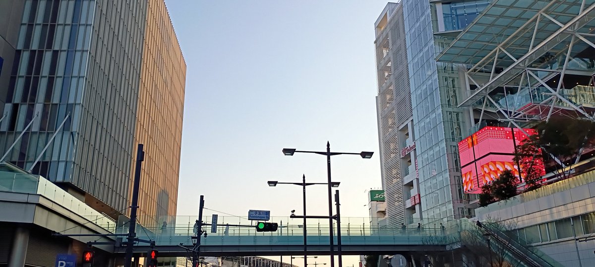 Suburban Tokyo lol. 二子玉川駅