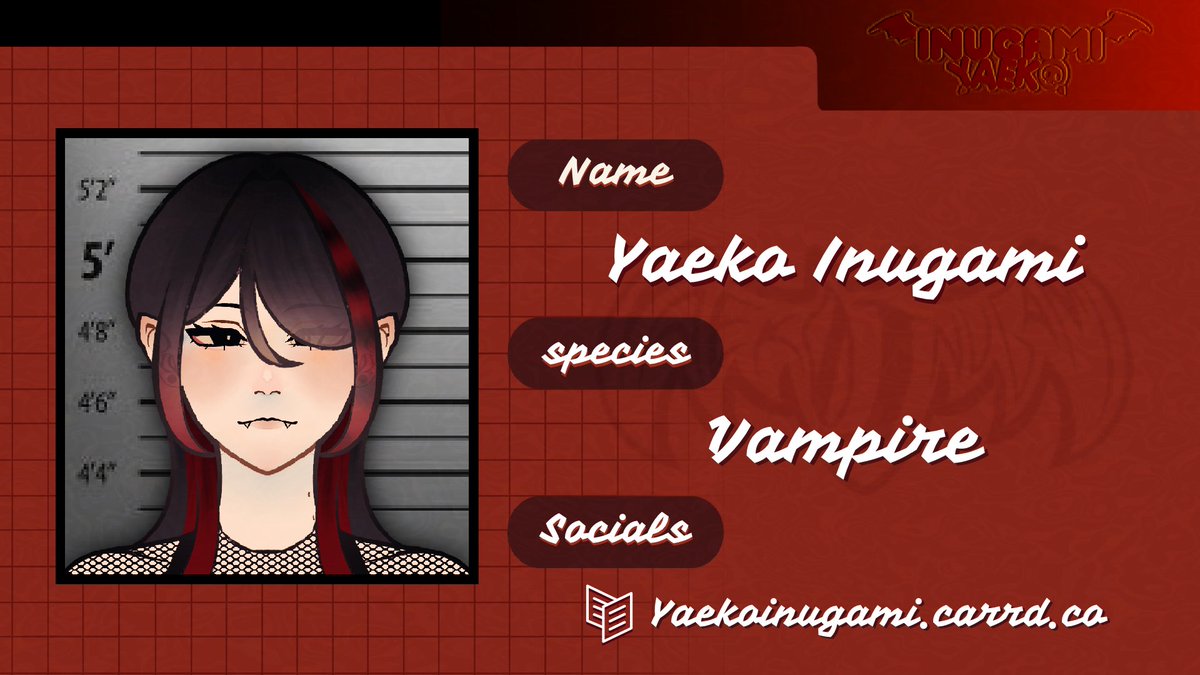 Yaeko Inugami 🖤🦇 Vampire Vtuber tweet media