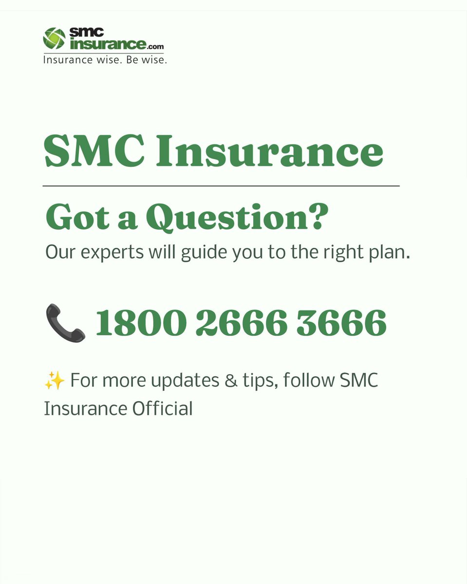Smc Insurance Insurance Seekho by SMC (@smc_insurance) / Posts / X