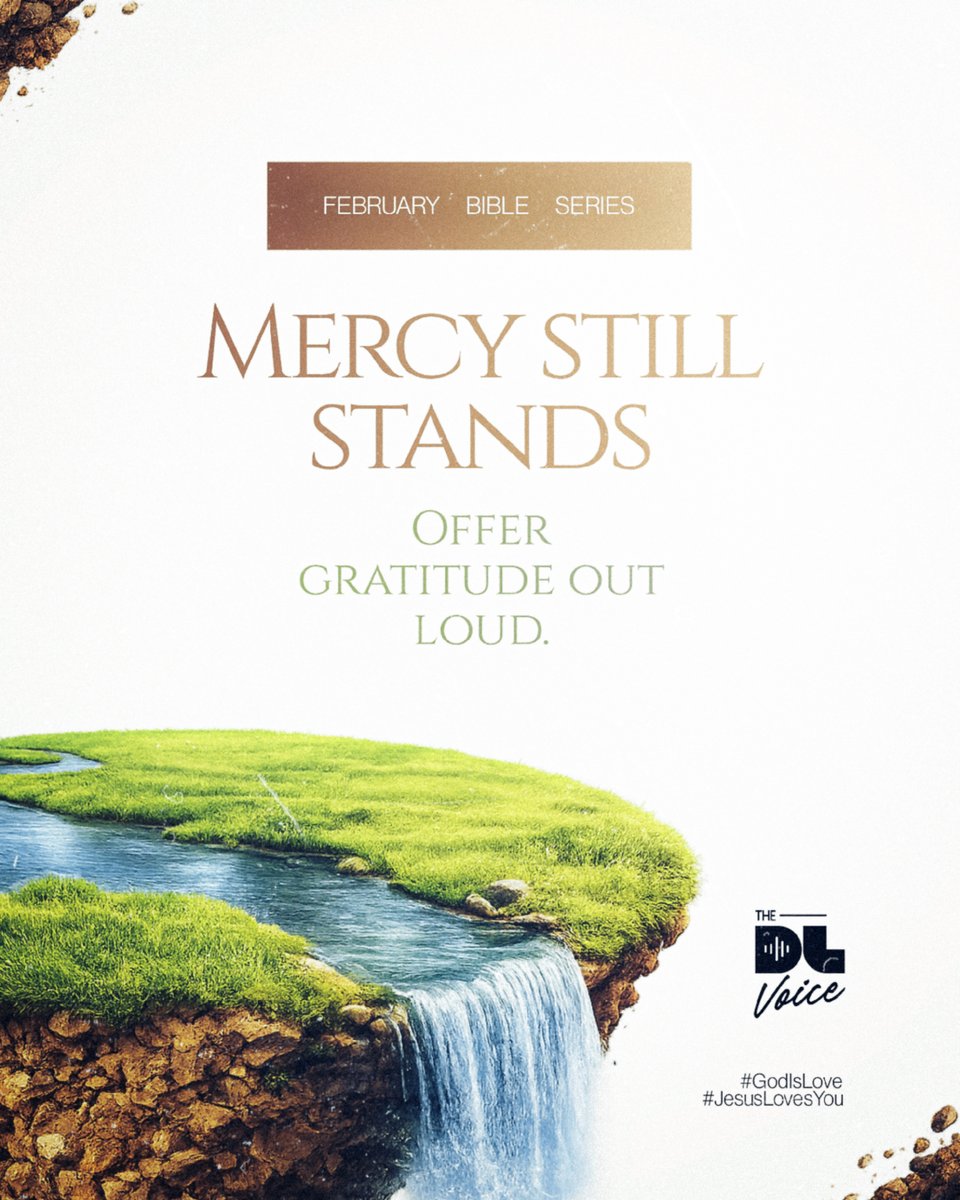 TheDLvoice's tweet image. God’s mercy didn’t expire overnight.
It endures forever.

#WhatIsLove
#GodIsLove
#JesusLovesYou