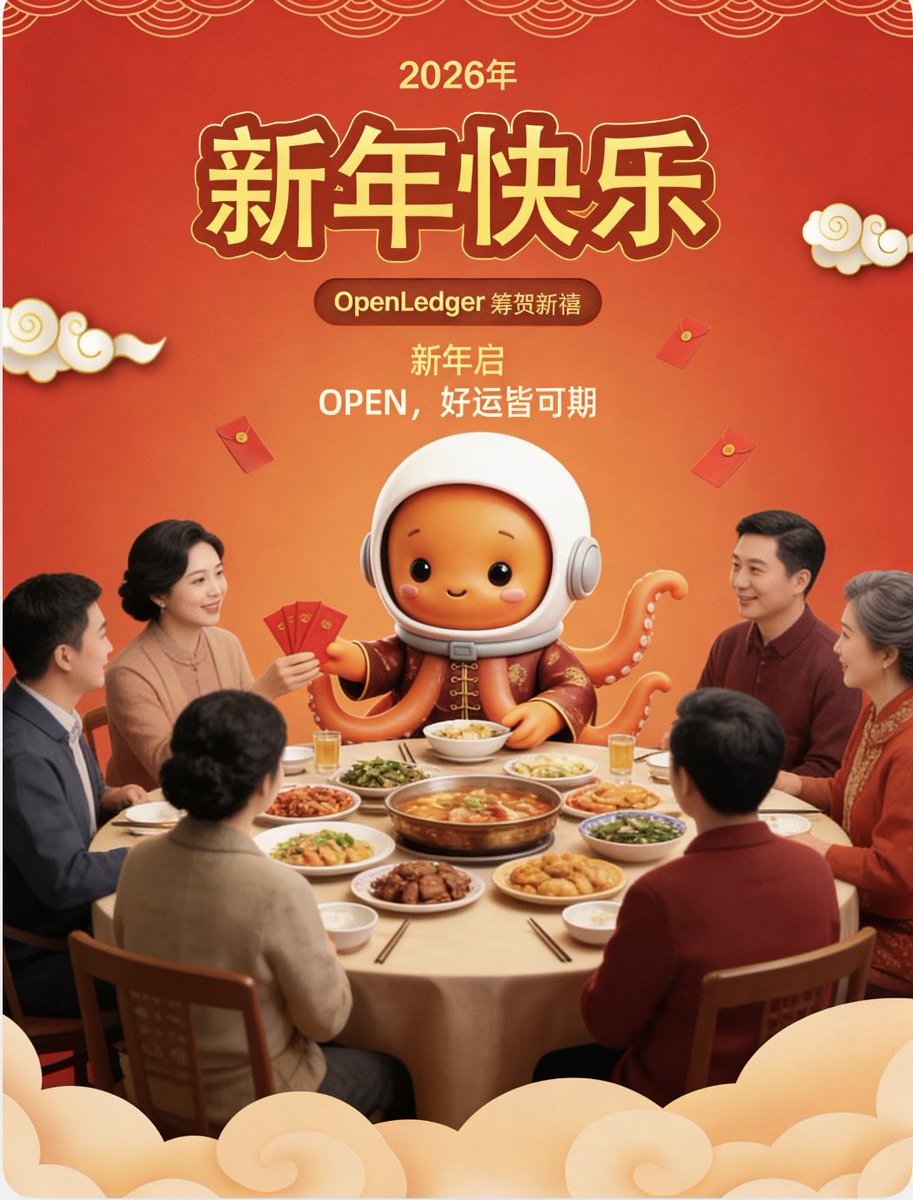 malamaodan309's tweet photo. 新年启 OPEN,好运皆可期
新年快乐!接住这份沉甸甸的好运!🐶
祝OPEN在新的一年里,市值一路狂飙!
祝每一位真实用户都能拿住OPEN,实现财富自由,天天都有好收成!一起迎接这泼天的富贵,新年大发!🚀
#OPEN年夜饭 #OPENFortune
@OpenledgerCN https://t.co/W0qpxX1Vqc