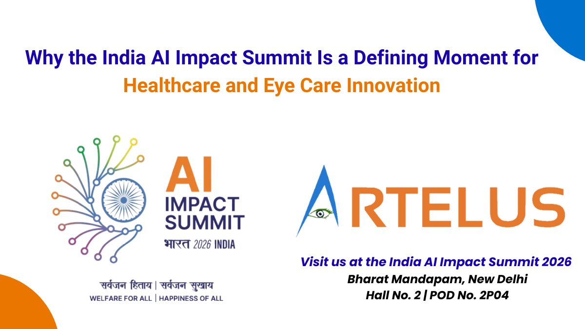 India faces a critical diabetes burden. 200M+ affected and a major diabetic retinopathy screening gap. Early detection matters.

At <a href="/IndiaAiExpo/">India AI Impact Expo 2026</a> 2026, Artelus showcases DRISTi AI for fast, accessible retinal screening.

Read more: shorturl.at/d9Wpm