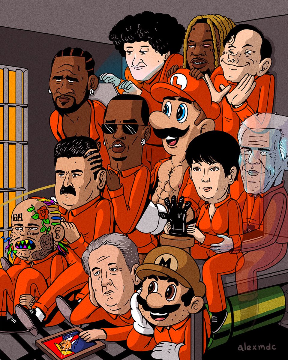 Goodnight from all your favorite celebrities at MDC Brooklyn 🌚