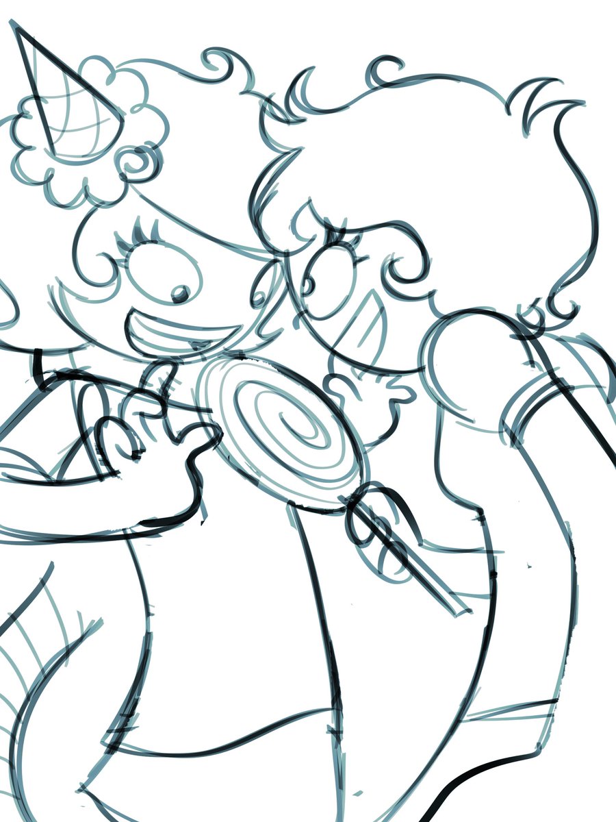 Decided to dump all my unfinished art that I prob will never finish but ...