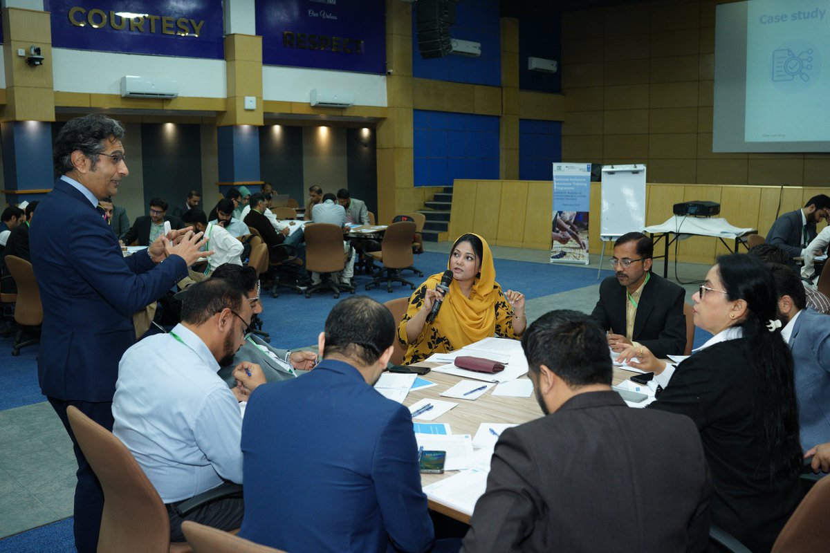 UNDP_Pakistan's tweet photo. 🚀 Wrapping up a milestone in #InclusiveInsurance!
The National Inclusive Insurance Training Programme has successfully concluded after four intensive modules. #UNDPinPakistan’s Insurance & Risk Finance Facility, with support from @BMZ_Bund and in collaboration with IFMP, delivered Module IV from 12–13 February 2026 in Karachi, where participants were awarded the International Inclusive Insurance Certification.
The last module equipped insurance practitioners with practical tools to strengthen sustainability and success while introducing change management approaches that support more customer-centric operations. Through a dedicated scholarship initiative, trainers and practitioners received certifications, further strengthening Pakistan’s talent pool in inclusive insurance.
Together, we are building a more resilient and inclusive insurance ecosystem for Pakistan. 🌱
#FinancialInclusion #ClimateRiskFinance