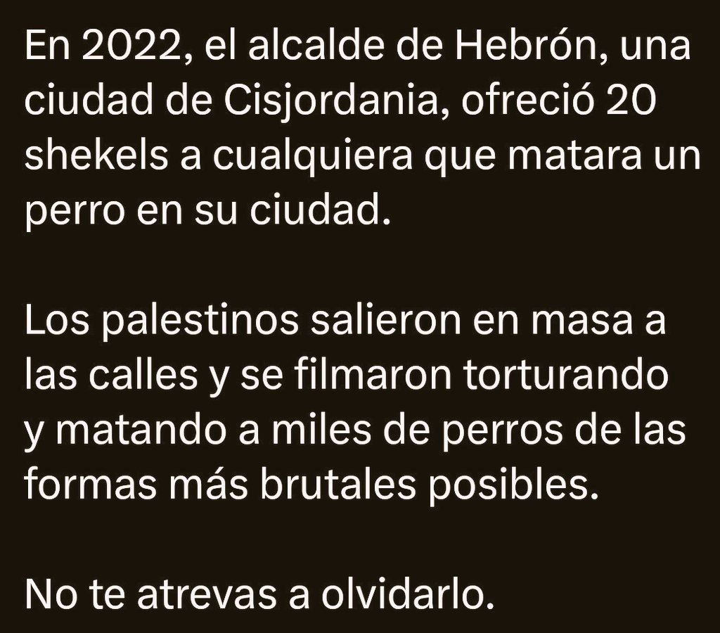 Mujeres tratadas como perros y perros torturados y aniquilados.
La sociedad que quieren los fripalestain.