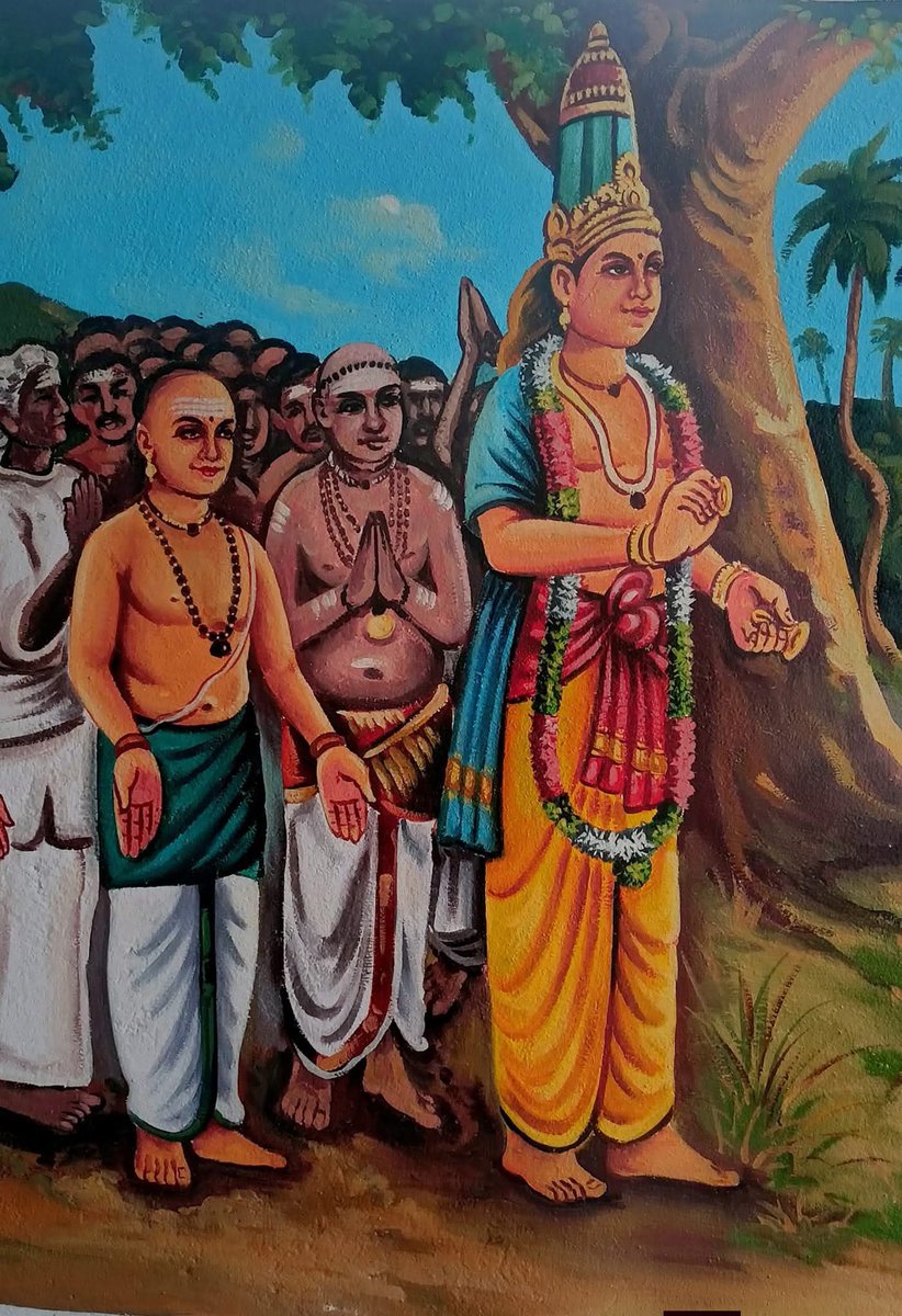 SSR_Sivaraj's tweet photo. சுந்தரர் பெருமான் வாழ்வில் எல்லாமே இரண்டு:-

பெற்றோர்:

1.சடையனார் இசையானியார்

2.நரசிங்க முனையரையர்

பாட முதலடி கொடுத்தது;

1.தி��ுவெண்ணைநல்லூர்(பித்தா)
2.திருவாரூர்(தில்லைவாழ்)

திருநாமம்;(மண்மேல்)

1.வன்தொண்டர்(ஈசர் இட்டது)
2.நம்பியாரூரர்(பெற்றோர் இட்டது)

காதல் மனைவியர்

1.சங்கிலியார்
2.பரவையார்

ஓலை காட்டியது:

1.புத்தூரில் (திருமணத்தில்)
2.திருவெண்ணைநல்லூர்(சபையில்)

பொதிசோறு அளித்தது;

1.குருகாவூர் வெள்ளடை
2.திருக்கச்சூர் ஆலகோயில்

ஈசர் சுந்தரர்க்கு வழிகாட்டி அழைத்து சென்றது;

1.திருத்தங்கல் To காளையார் கோயில்

2.கூடலையாற்றூர்  To விருத்தாசலம்

கண்பார்வை பெற்றது;

1.கச்சி ஏகம்பம் (இடக்கண்)

2. திருஆரூர் (வலக்கண்)

திருவடி தீட்சை;

சித்த வட மடத்தில் இருமுறை பெற்றார்.

தூது சென்றது; 

சுந்தரர்காக ஈசர் பரவையிடம் தூது சென்றது இருமுறை.

ஈசர் நிலம் பெற்றது;

மழை பெ��்யவும் அதனை நிறுத்தவும் ஈசர் கலிக்காமரிடம் பன்னிரு வேலி நிலம் இருமுறை கேட்டதை பாடியது.

மலைநாடு சென்றது;

சேரர்கோனை காண இரண்டு முறை சென்றார் சுந்தரர்.

சுந்தரர்மேல் சினம் கொண்டனர் இருவர்;

1.விறன்மிண்டார்
2.ஏயர்கோன் கலிக்காமர்

ஈசரை சுந்தரர் வாஞ்சையாக(கொஞ்சி) பாடியது;

1.திருமழபாடி (பொன்னார் மேனியனே)

2.நம்பி திருப்பதிகம்(திருமுதுகுன்றம்)

சுந்தரர் தன்னுடைய கோலத்தை பாடியது;

1.ஓ���காந்தன்தளி(ஓவணம் மேல்)
2.கீளார் கோவணமும்(திருமழபாடி)

சுந்தரர் அஞ்சுவதாக பாடும் பதிகம் இரண்டு;

1.திருபரங்குன்றம்

2.திருவாரூர் (இறைகளோடு இசைந்த)

மகள்கள்;

1.வனப்பகை

2.சிங்கடி

சுந்தரர் பெருமானால் உயிர் பெற்றவர்கள்:

1.அவினாசி பாலகன்

2.ஏயர்கோன் கலிக்காமர்

ஈசர் முதியவராக வந்தது;

1.திருமண பந்தல்

2.சித்தவட மடம்

சுந்தரரின் நிரந்தர தொண்டு:

1.திருநீற்று பேழை தாங்குதல்

2.திருமாலை தொ��ுத்தல்

மனத்தால் தரிசித்து பாடியது;

1.திருக்காளத்தியில் நின்று திருப்பருபதமலையையும்,

2.ராமேஸ்வரத்தில் நின்று திருக்கேதீச்ச��த்தையும்  பாடினார்.

சுந்தரர்க்கு ஈசர் கொடுத்த வாகனம்:

1.வெள்ளானை

2.குதிரை

வன்தொண்டர் நாமம் வாழ்க 🙏

#நோக்கம்சிவமயம்