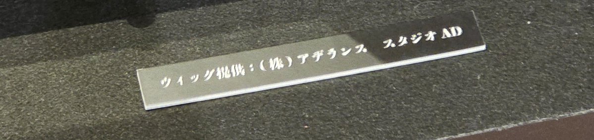 ヅカ魔城のウィッグってアデランスが作ってるの⁉️