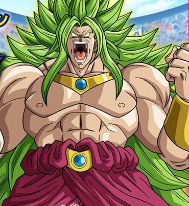 God Broly, the form that I think most people have forgotten.