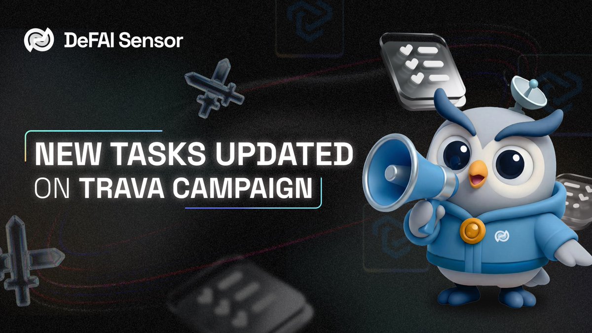 🔥 Trava Campaign Update — New Tasks Live🔥

Final stretch is here &amp; Trava just added 5 new quiz tasks for all participants 

⚔️This is your chance to prove your knowledge about Trava and earn more Knights

📝 Each quiz = 10 Knights

Don’t miss the last opportunity to boost your