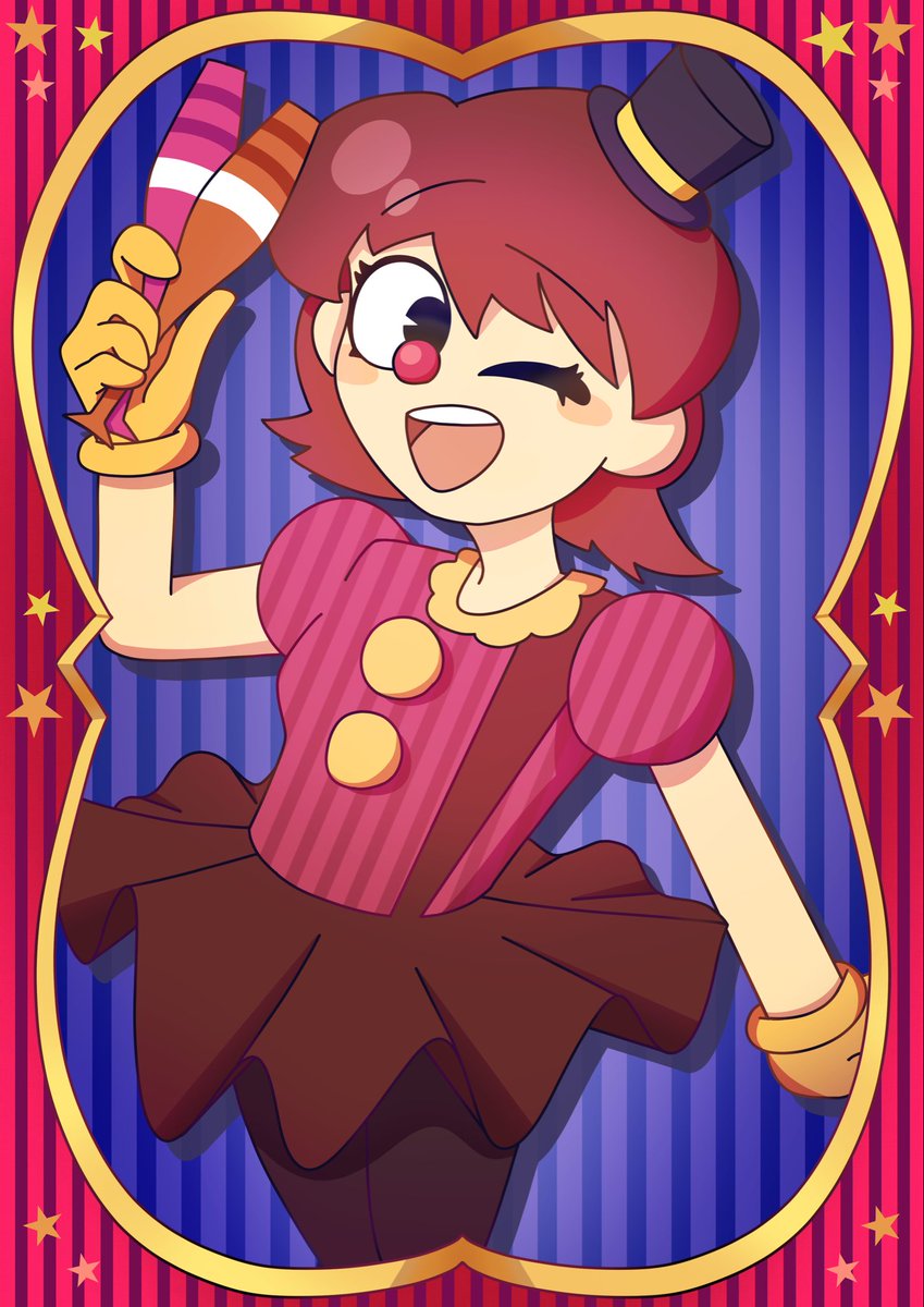 riyumarumaru's tweet photo. #オリキャラ
#デジタルイラスト
#サーカス
#絵描きさんフォロバ100 https://t.co/ZVvTFmEx9e